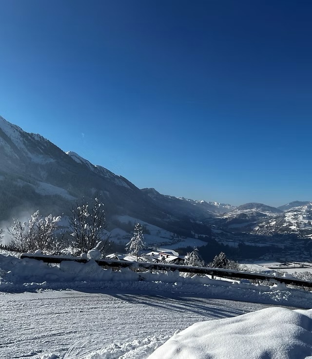 Winterliche Berglandschaft beim Mountain Home Alpendorf in St. Johann im Pongau